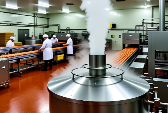 火腿肠和熟食制品生产厂使用蒸汽发生器案例