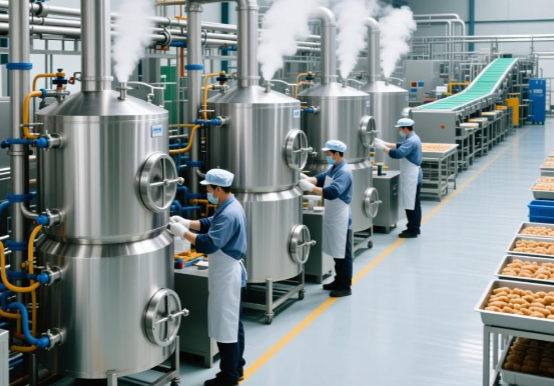 预制菜工厂使用蒸汽发生器案例